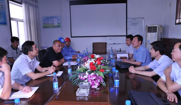 東營市委常委、秘書長李金昆率隊到集團(tuán)公司視察